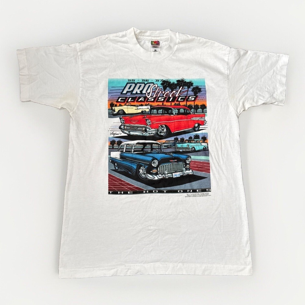 Vintage‎ Classics Cars T Shirt Mens L Auto Promo Single Stitch 90s Pro Street